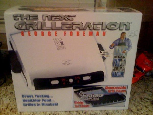 My George Foreman grill I used like only 5 times.