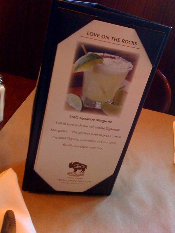 At Ted's for my first time