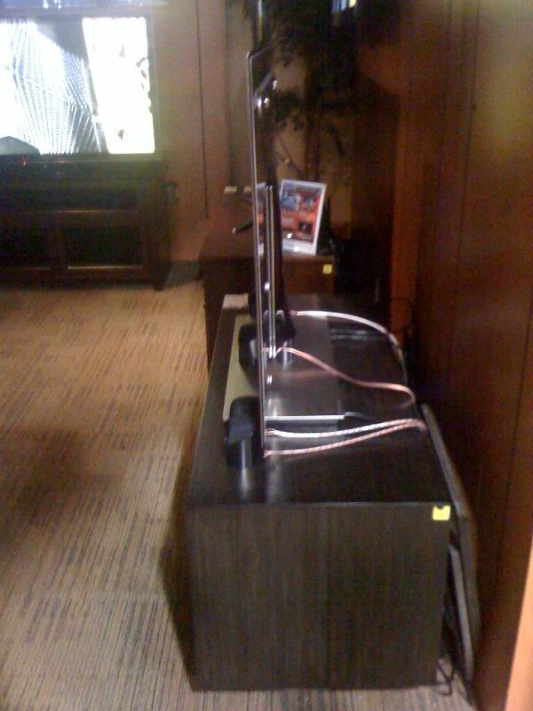 I guess I've been off my TV game for awhile. I didn't know they made TV this thin now. AWESOME!