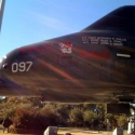 Pic of a A-10 at the old Myrtle Beach Air Force Base. Guess the pilot was a Ga. Fan